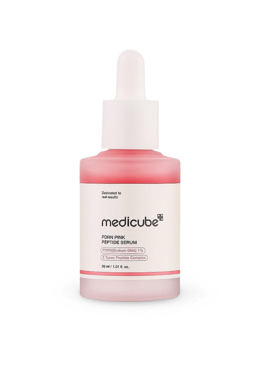 Medicube PDRN Pink Peptide Serum 30ml – Skin Repair & Glow Boosting Anti-Aging Serum