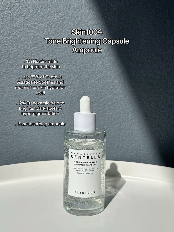 Centella SKIN 1004 Madagascar TONE BRIGHTENING Fresh Ampoule 100ml